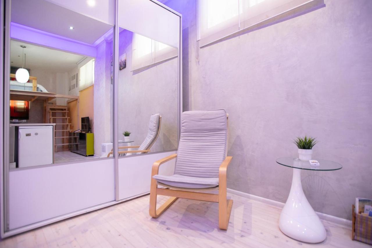 شقة Orange And Blue Studio Downtown 5 Min From White Tower سالونيك المظهر الخارجي الصورة