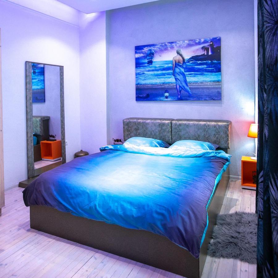 شقة Orange And Blue Studio Downtown 5 Min From White Tower سالونيك المظهر الخارجي الصورة