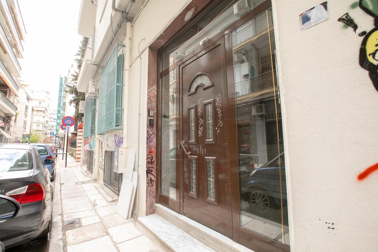 شقة Orange And Blue Studio Downtown 5 Min From White Tower سالونيك المظهر الخارجي الصورة